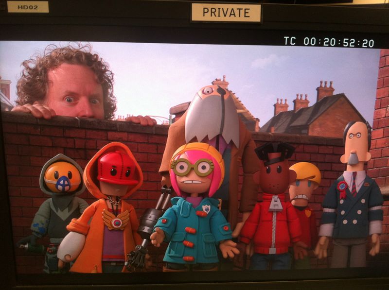 <b>Strange Hill High</b><br />Playground Scene